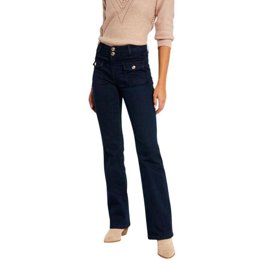 Morgan De Toi Blue Cotton Skinny Women's Jeans